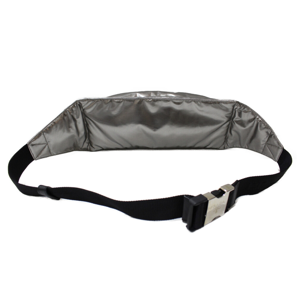 Prada Body Bag Belt Waist Metallic Silver - Picture 4 of 7
